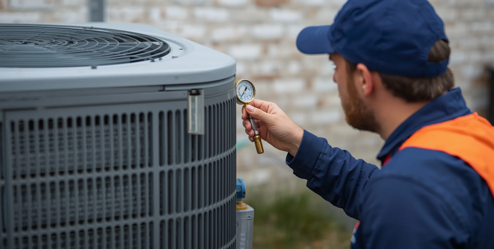 AC unit showing signs of low gas — warm air blowing in Dhaka home