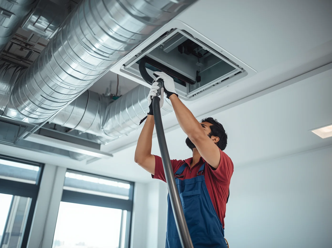 Professional AC duct cleaning service in Dhaka by Reliable AC Service Ltd.