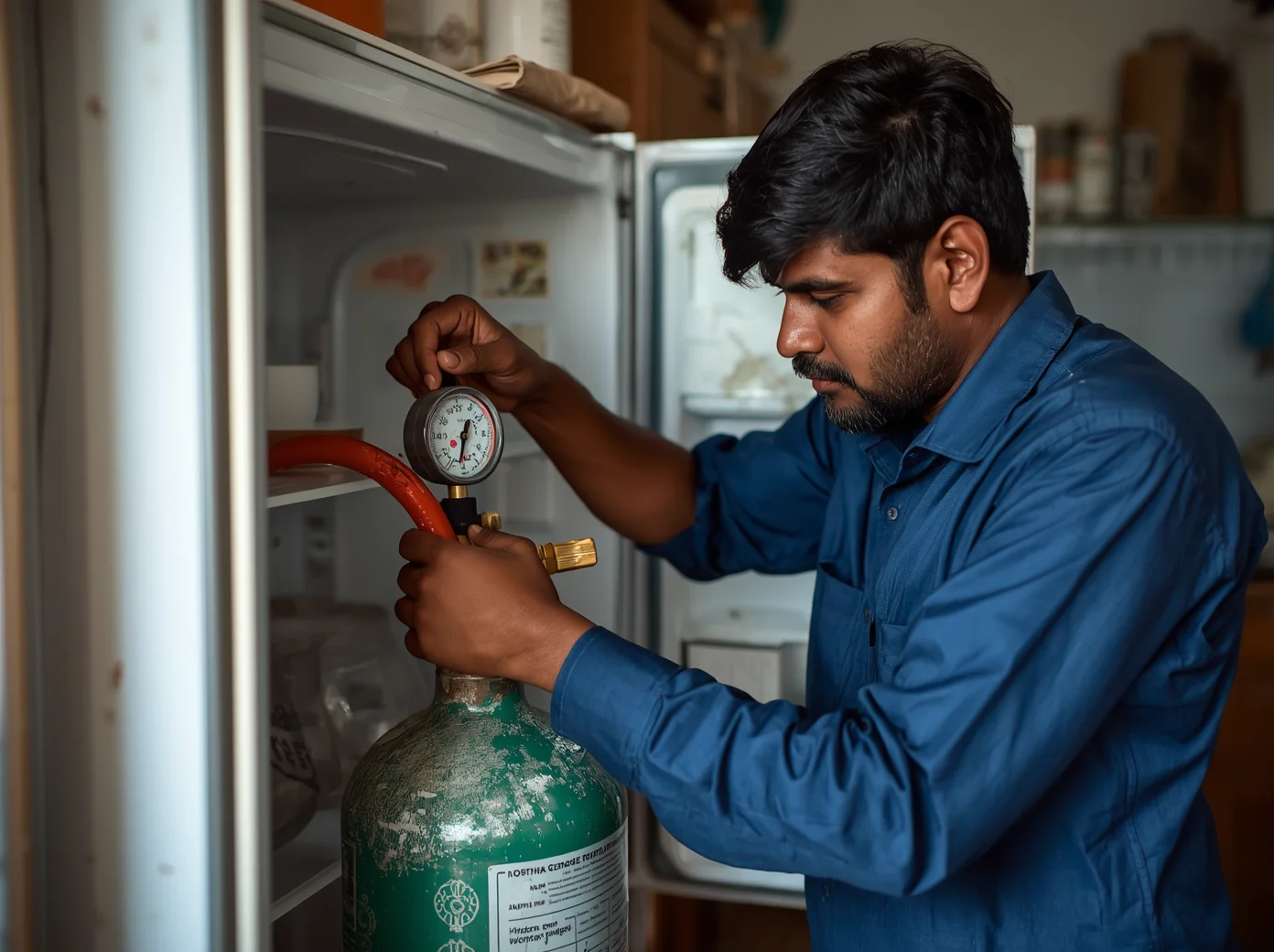 Refrigerator gas refill service in Dhaka by Reliable AC Service Ltd.