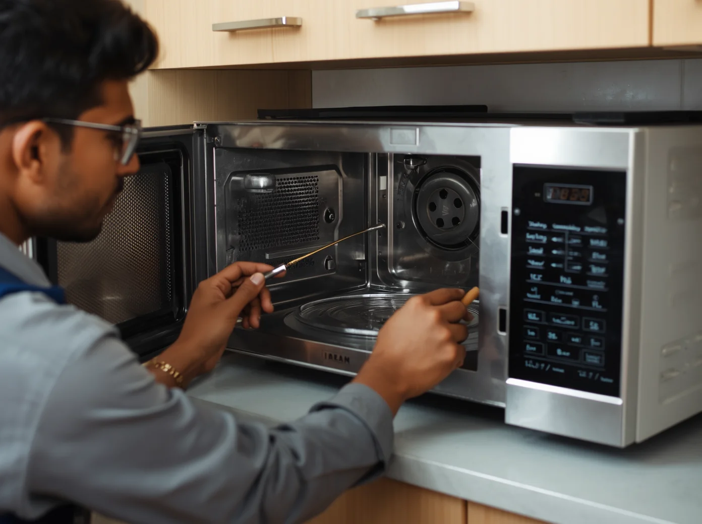 Microwave oven repair service in Dhaka by Reliable AC Service Ltd.