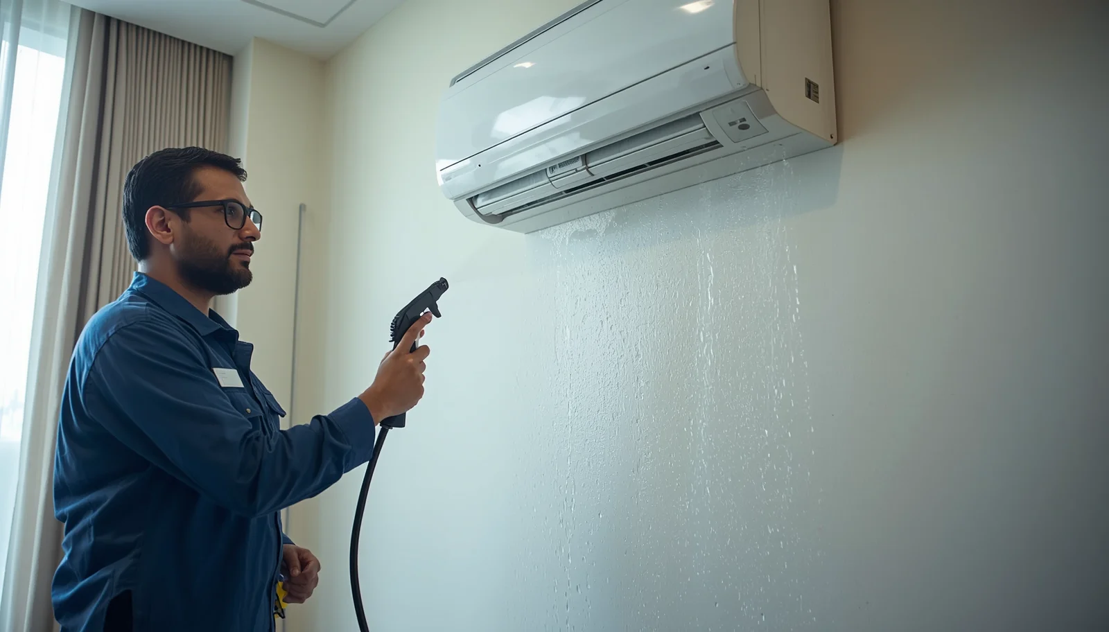 Split AC cleaning service in Dhaka by Reliable AC Service Ltd.
